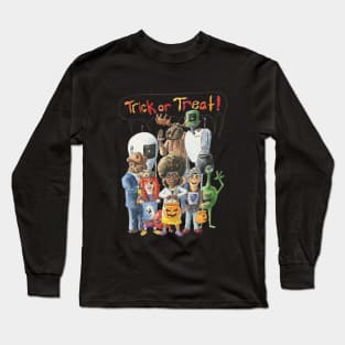 Happy Halloween from SuZie's WarBots Long Sleeve T-Shirt